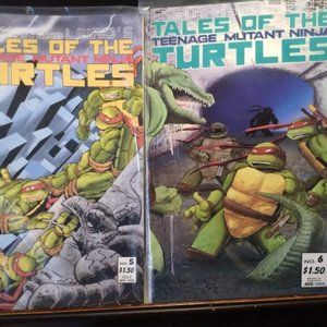 Vintage 1988 teenage mutant ninja turtles comics x2 bundle #1